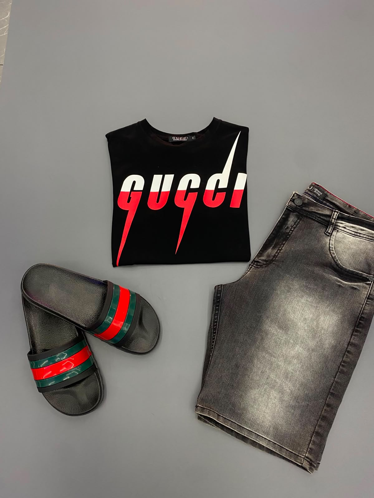 Kit Gucci Blade + Bermuda + Slide
